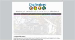 Desktop Screenshot of dogfeathersatl.com