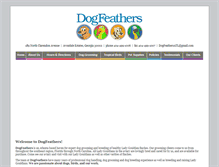Tablet Screenshot of dogfeathersatl.com